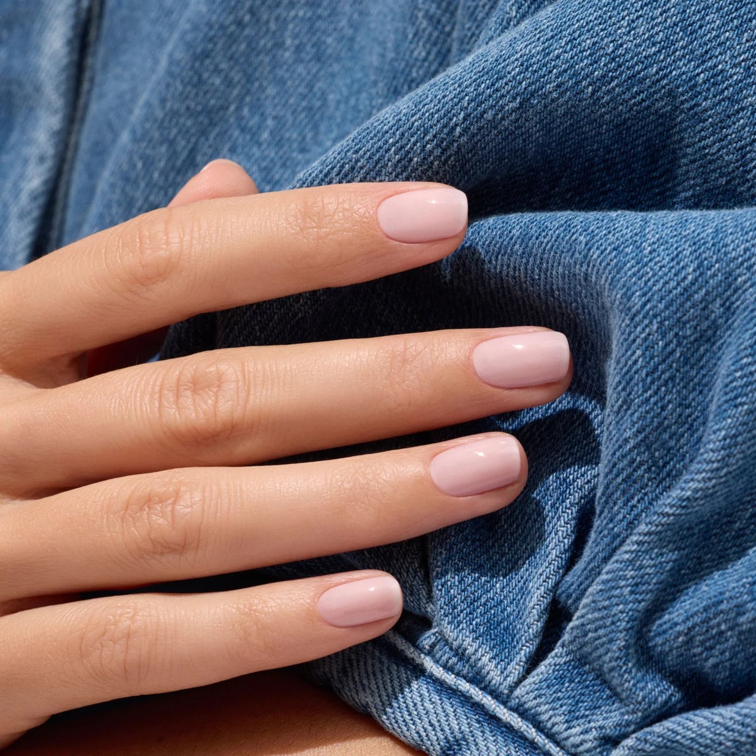 グリーン ナチュラルネイルカラー ミルキーピンク 33048