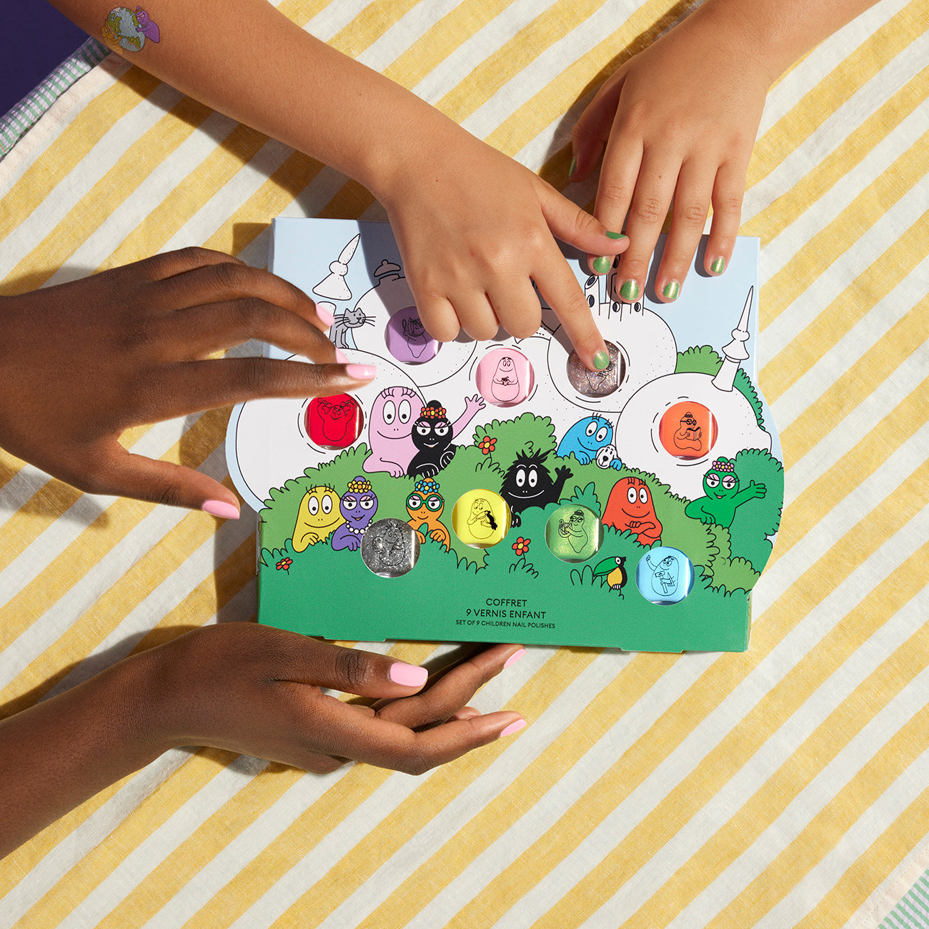 キッズ ネイルカラー バーバパパファミリー コフレ 27032