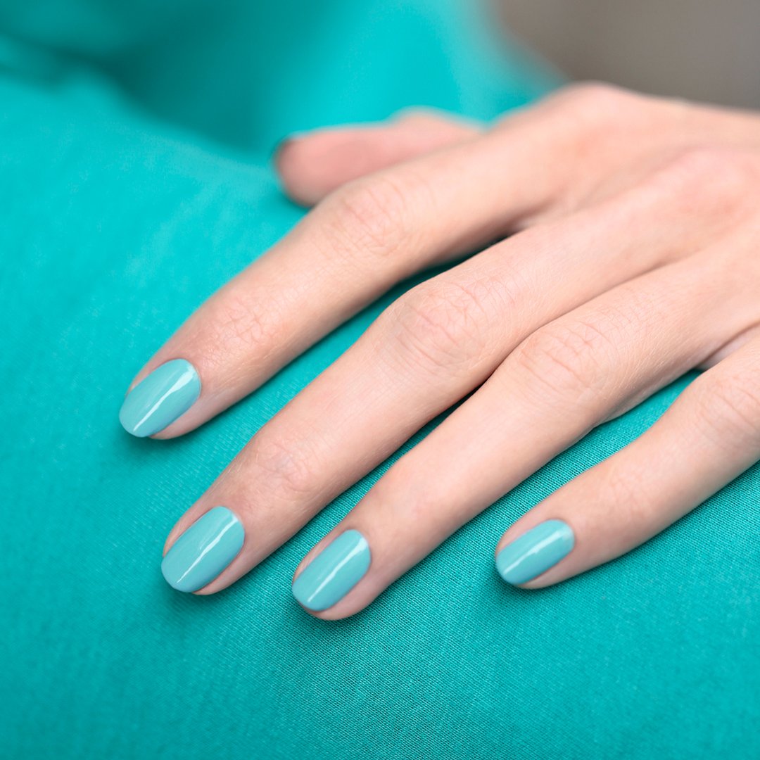 ナチュラル ネイルカラー シーグリーン 31017