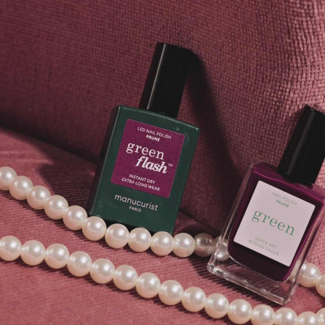 グリーン ナチュラルネイルカラー プルーン 33299